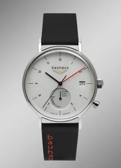 Hot BADER Bauhaus Solar-Herrenuhr Classic 2112-1