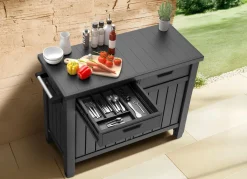 Sale BADER BBQ-/Beistelltisch Unity Buffet ANTHRAZIT