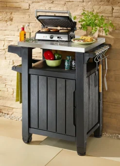 Online BADER BBQ-Tisch Unity mit Edelstahl-Arbeitsplatte ANTHRAZIT