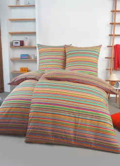 Clearance BADER Beidseitig bedruckte Bettwäsche-Garnitur MULTICOLOR