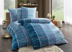 Clearance BADER Beidseitig bedruckte Bettwäsche-Garnitur MULTICOLOR