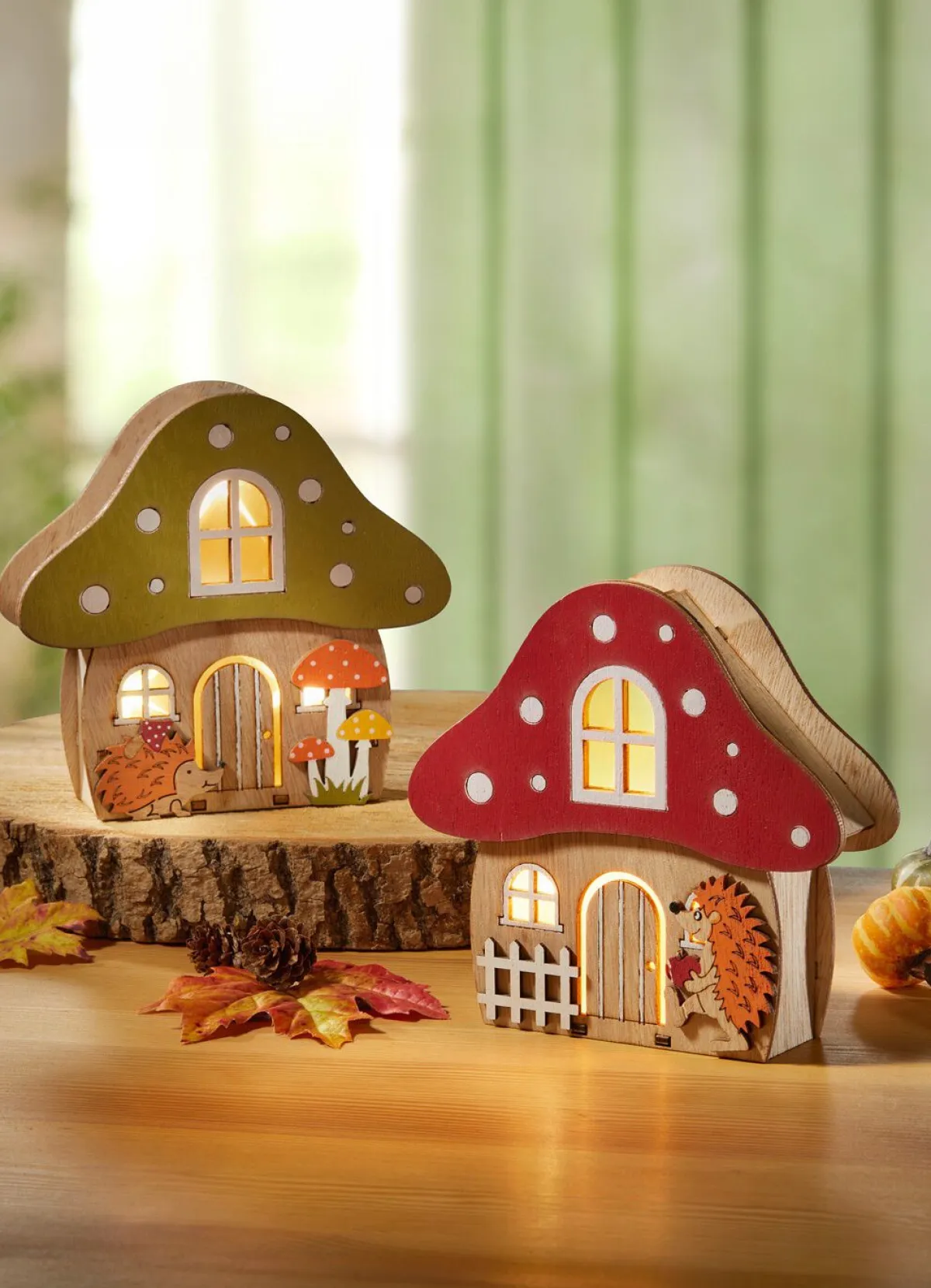 Discount BADER Beleuchtetes Pilz-Haus