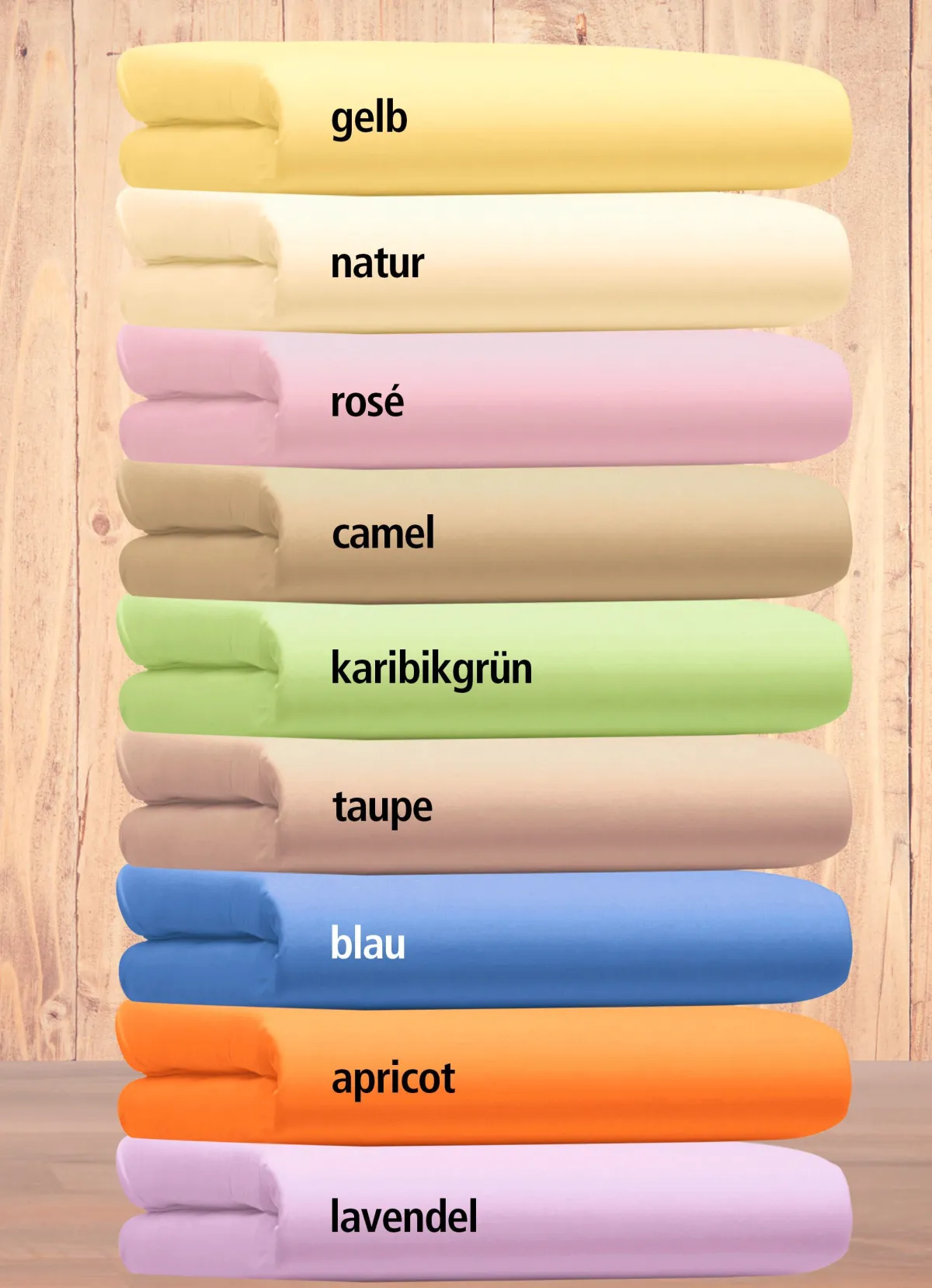 Online BELLANA Vital-Jersey-Spannbetttuch mit Lyocell (TENCEL™) BLAU