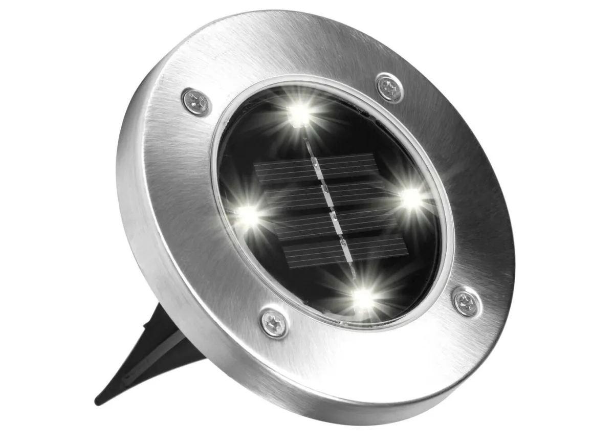 Outlet MEDIA SHOP Bell + Howell Disk-Lights SILBER