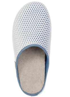 Sale BADER Bequeme Damen-Hausschuhe, Weite H, mit herausnehmbarem Fußbett JEANS