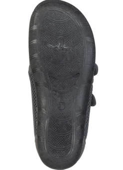 Discount BADER Bequeme Damen-Klettschuhe, Weite H, aus Mesh und Textilmaterial GRAU