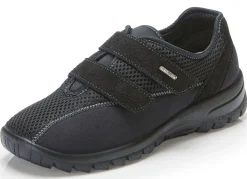Sale BADER Bequeme Damen-Klettschuhe, Weite H, mit herausnehmbarem Fußbett SCHWARZ