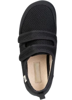 Online BADER Bequeme Damen-Klettschuhe, Weite H, aus Mesh und Textilmaterial SCHWARZ