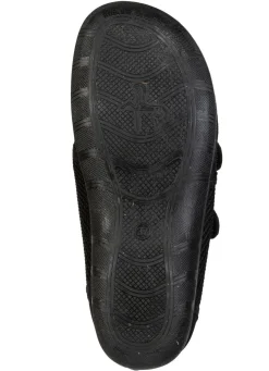 Online BADER Bequeme Damen-Klettschuhe, Weite H, aus Mesh und Textilmaterial SCHWARZ