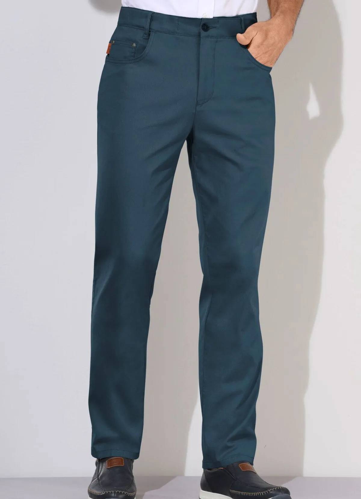 FRANCESCO BOTTI Bequeme ""-Hose in 4 Farben MARINE