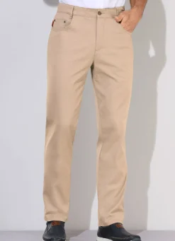 Discount FRANCESCO BOTTI Bequeme ""-Hose in 4 Farben BEIGE