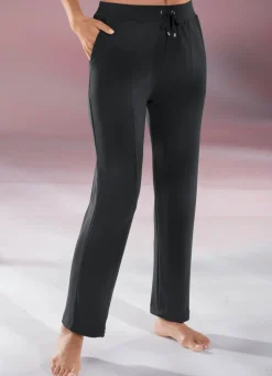 Discount BADER Bequeme Hose mit breitem Dehnbund SCHWARZ