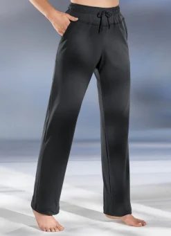 Clearance ATHLET SPORT Bequeme Hose von SCHWARZ