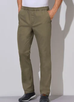 Clearance BADER Bequeme Schlupfhose in 3 Farben OLIV