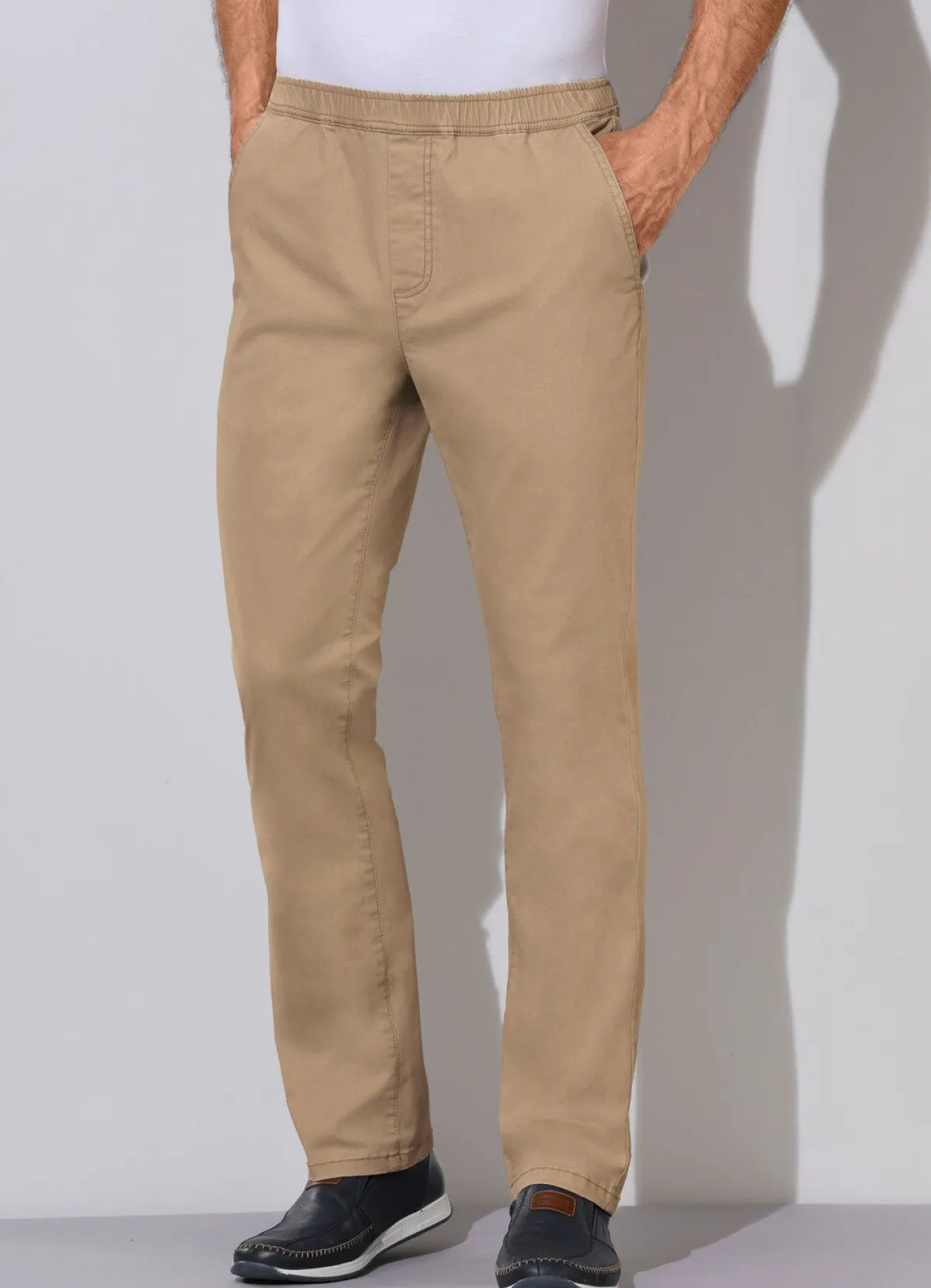 New BADER Bequeme Schlupfhose in 3 Farben BEIGE