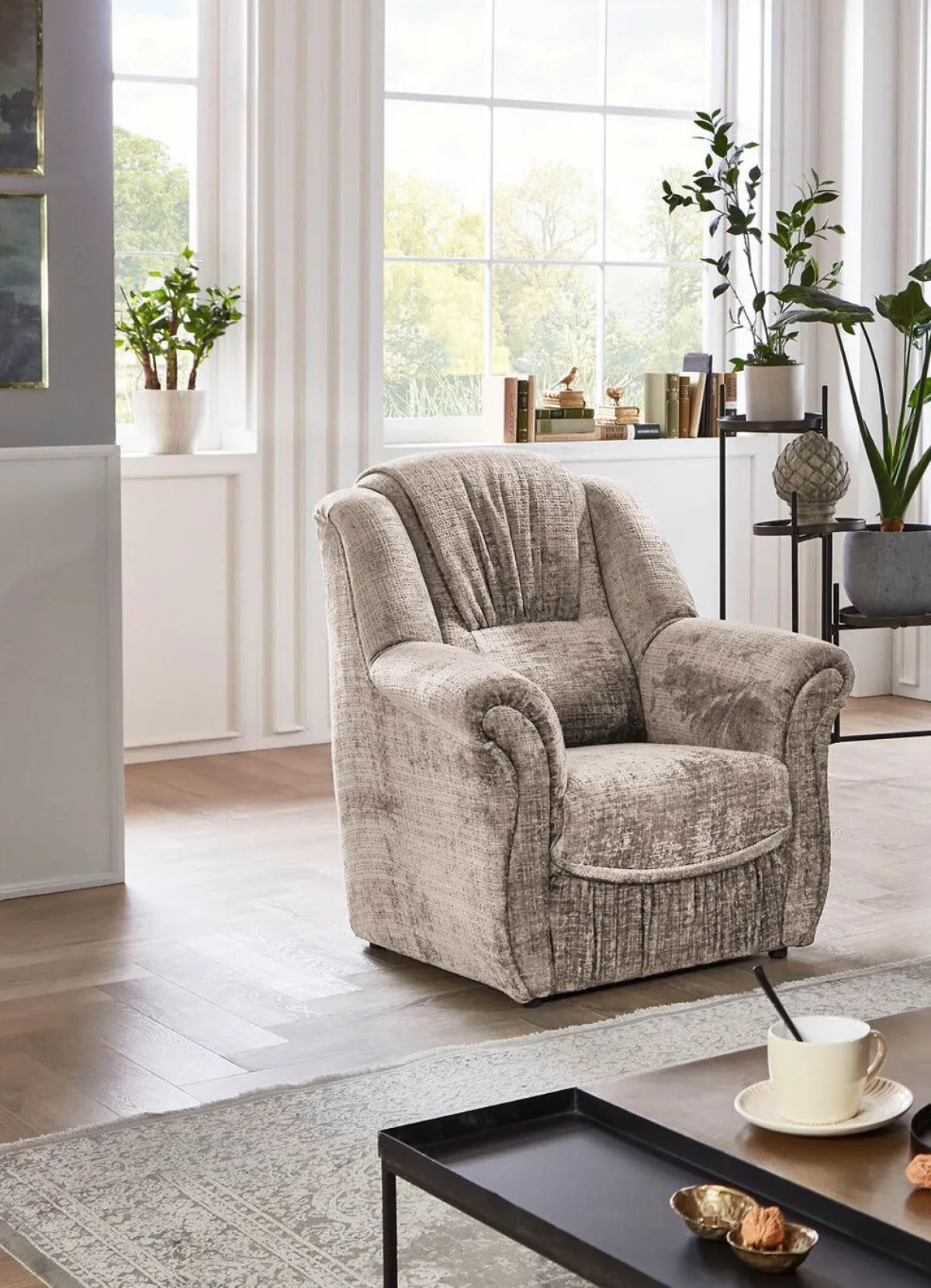 Discount BADER Bequeme Polstermöbel CREME