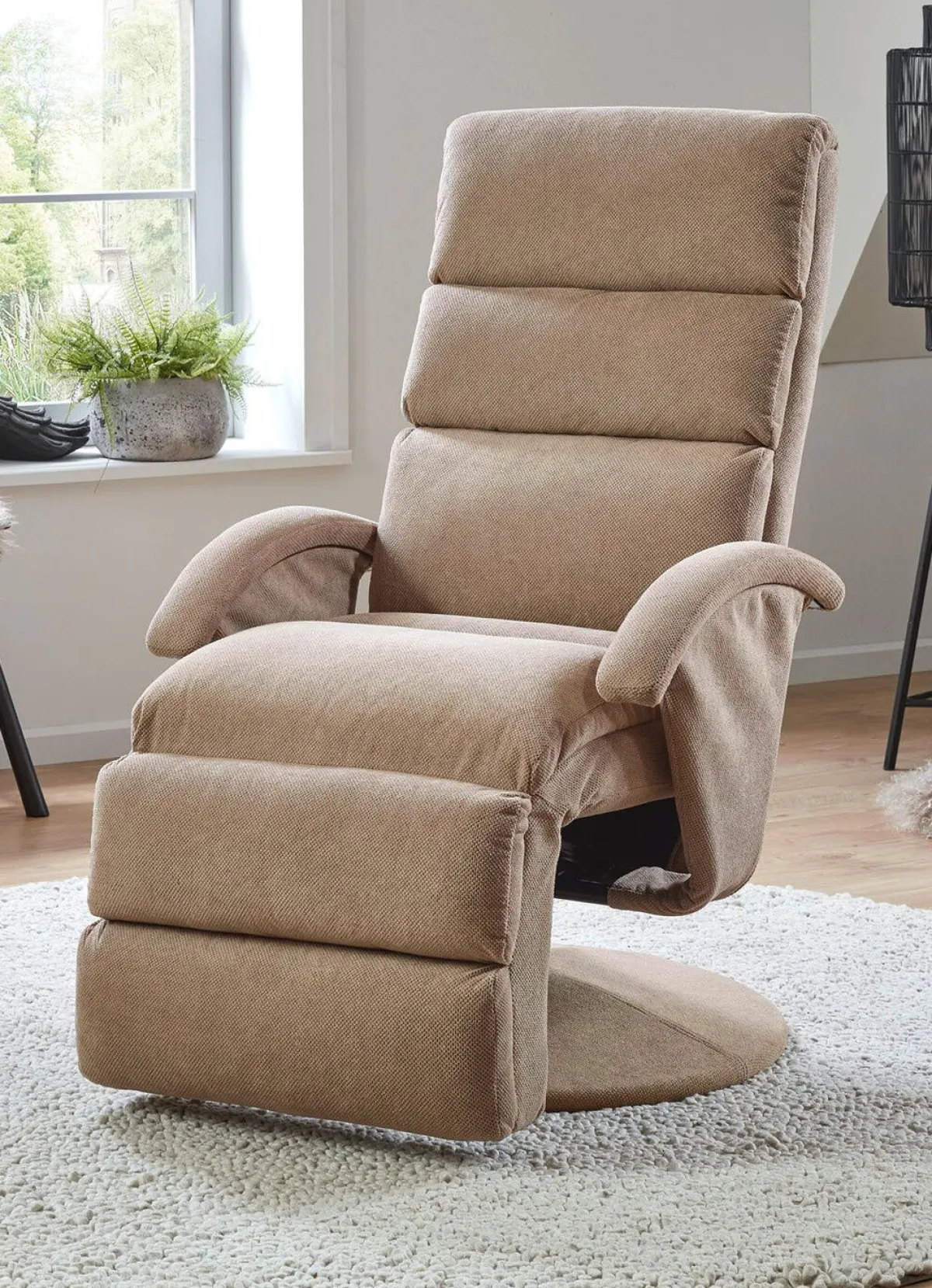 Online BADER Bequemer Relaxsessel CAPPUCCINO