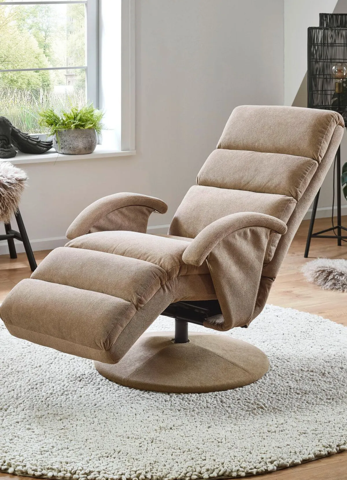 Online BADER Bequemer Relaxsessel CAPPUCCINO