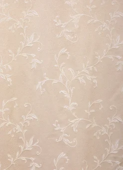 Sale BADER Übergardine mit Ranken-Motiv BEIGE