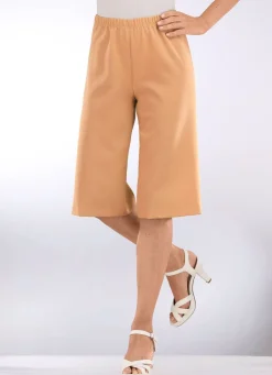 Best KLAUS MODELLE MADE IN GERMANY Bermudas in Schlupfform KARAMELL