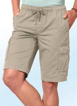 Clearance BADER Bermudas mit Cargotaschen in 3 Farben SAND