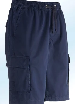 Best BADER Bermudas mit Cargotaschen in 3 Farben MARINE