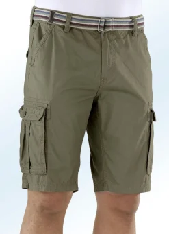 Online BADER Bermudas mit Cargotaschen in 4 Farben KHAKI