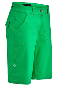 Hot BADER Bermudas mit Zierriegel GRÜN