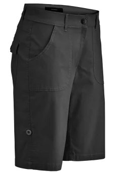 New BADER Bermudas mit Zierriegel SCHWARZ