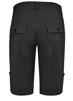 New BADER Bermudas mit Zierriegel SCHWARZ
