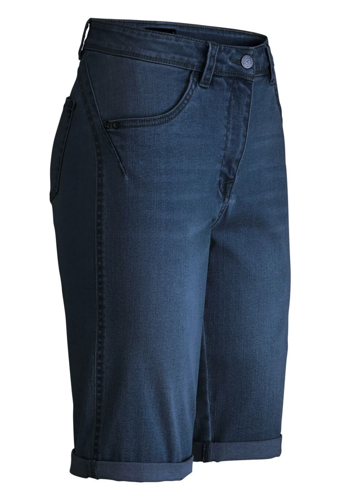 Sale BADER Bermudas mit Push-up-Effekt DUNKELBLAU