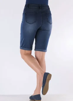 Sale BADER Bermudas mit Push-up-Effekt DUNKELBLAU
