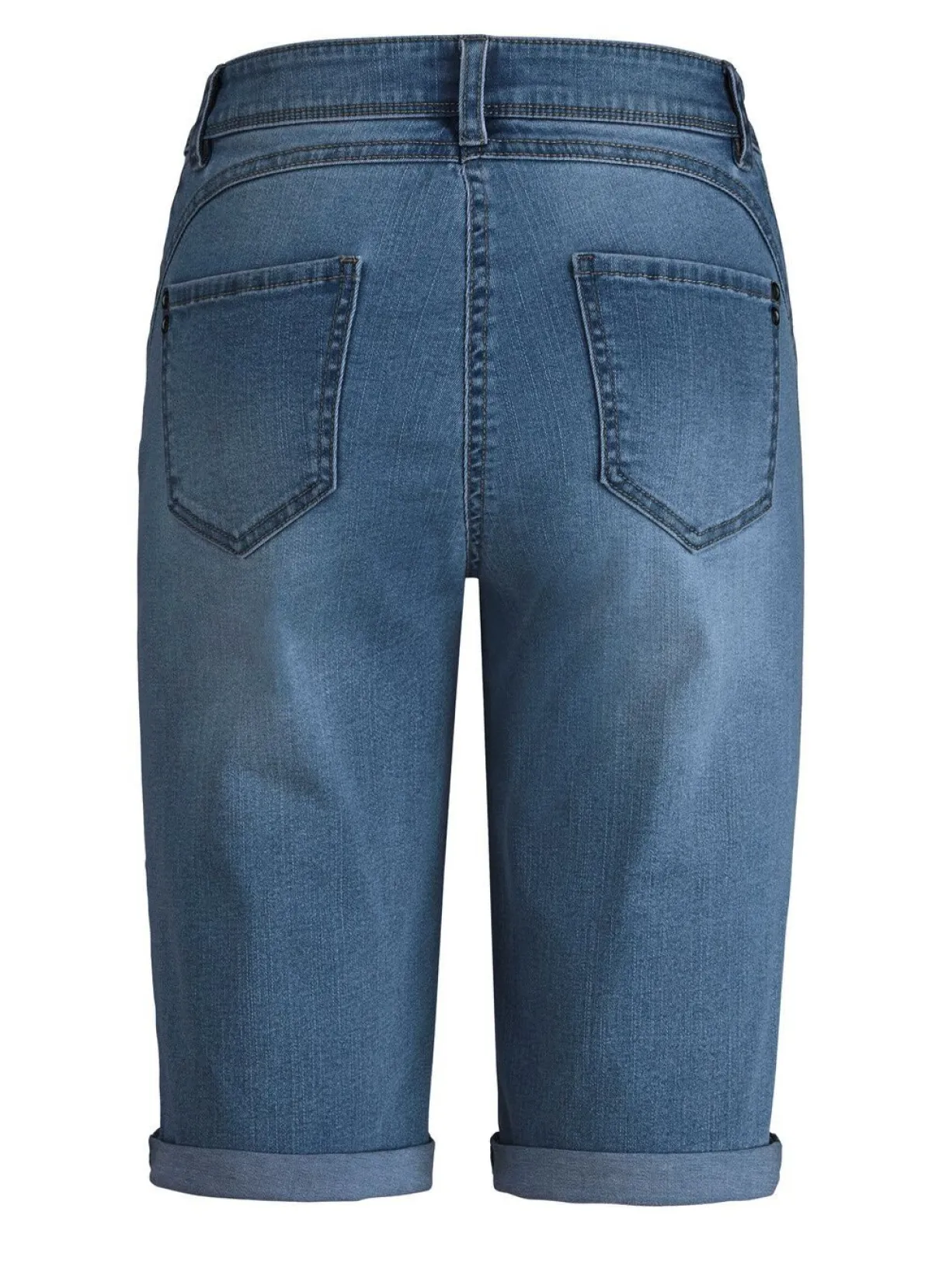 Online BADER Bermudas mit Push-up-Effekt JEANSBLAU