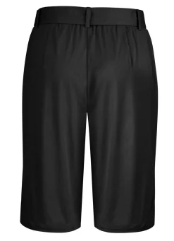 Outlet BADER Bermudas mit Stoffbindeband SCHWARZ