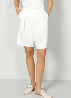 Hot BADER Bermudas mit Teildehnbund ECRU