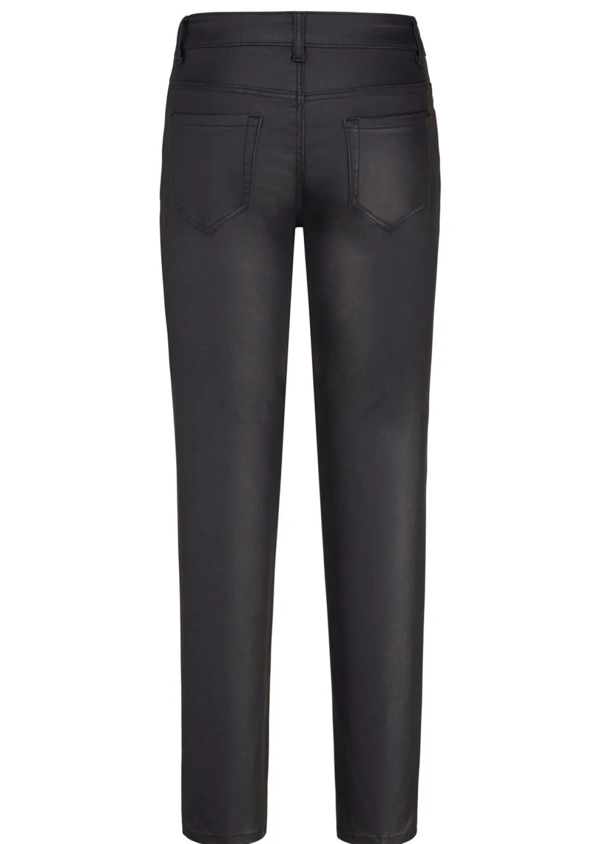 Outlet BADER Beschichtete Hose in 5-Pocket-Form SCHWARZ