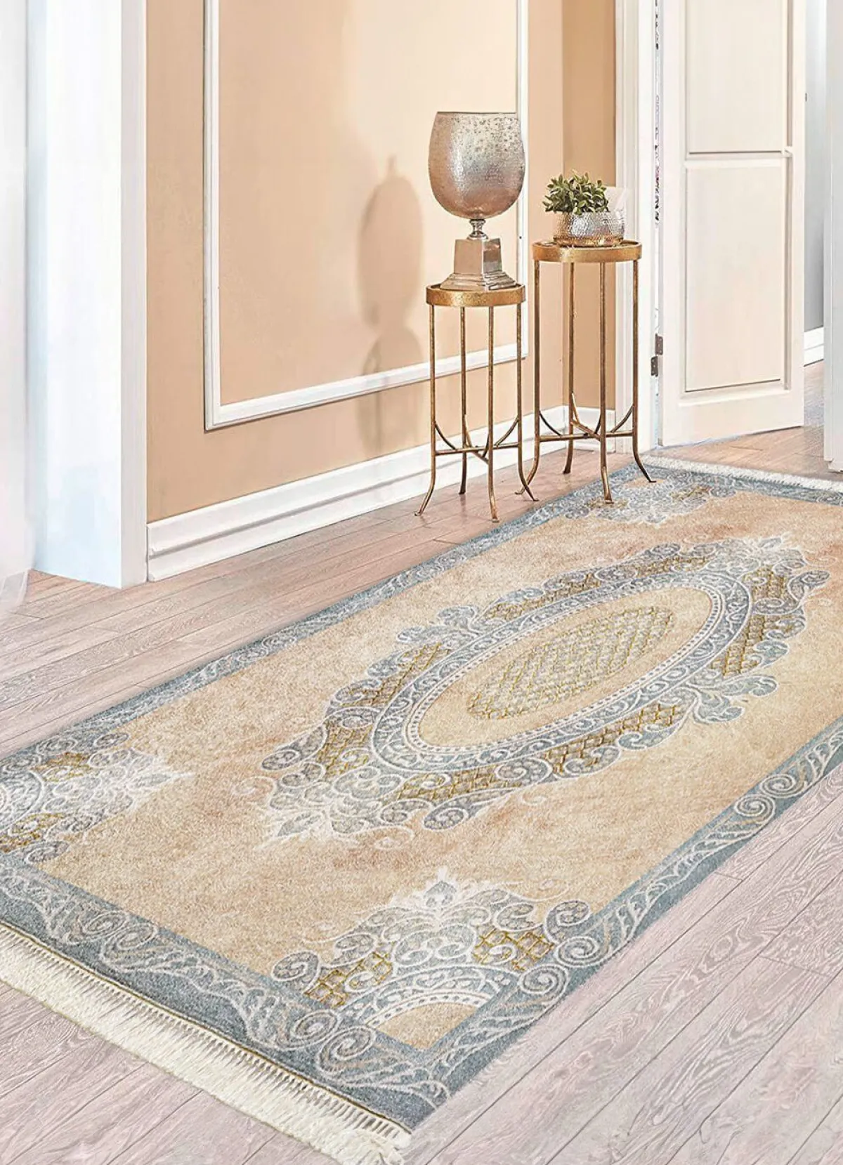 Hot BADER Besonders flache Brücken, Galerien und Teppiche BEIGE