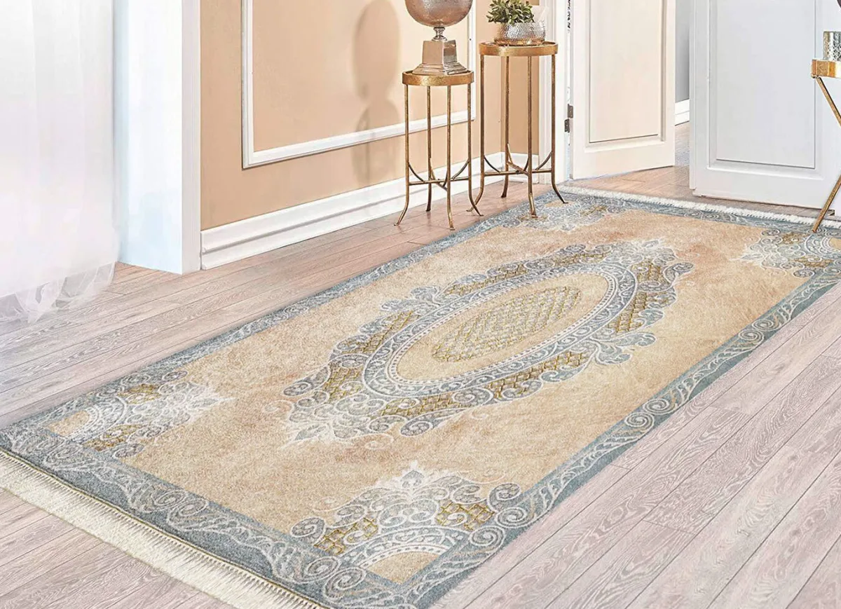 Hot BADER Besonders flache Brücken, Galerien und Teppiche BEIGE