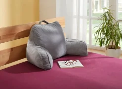 Best BADER Bettsessel mit Tragegriff GRAU