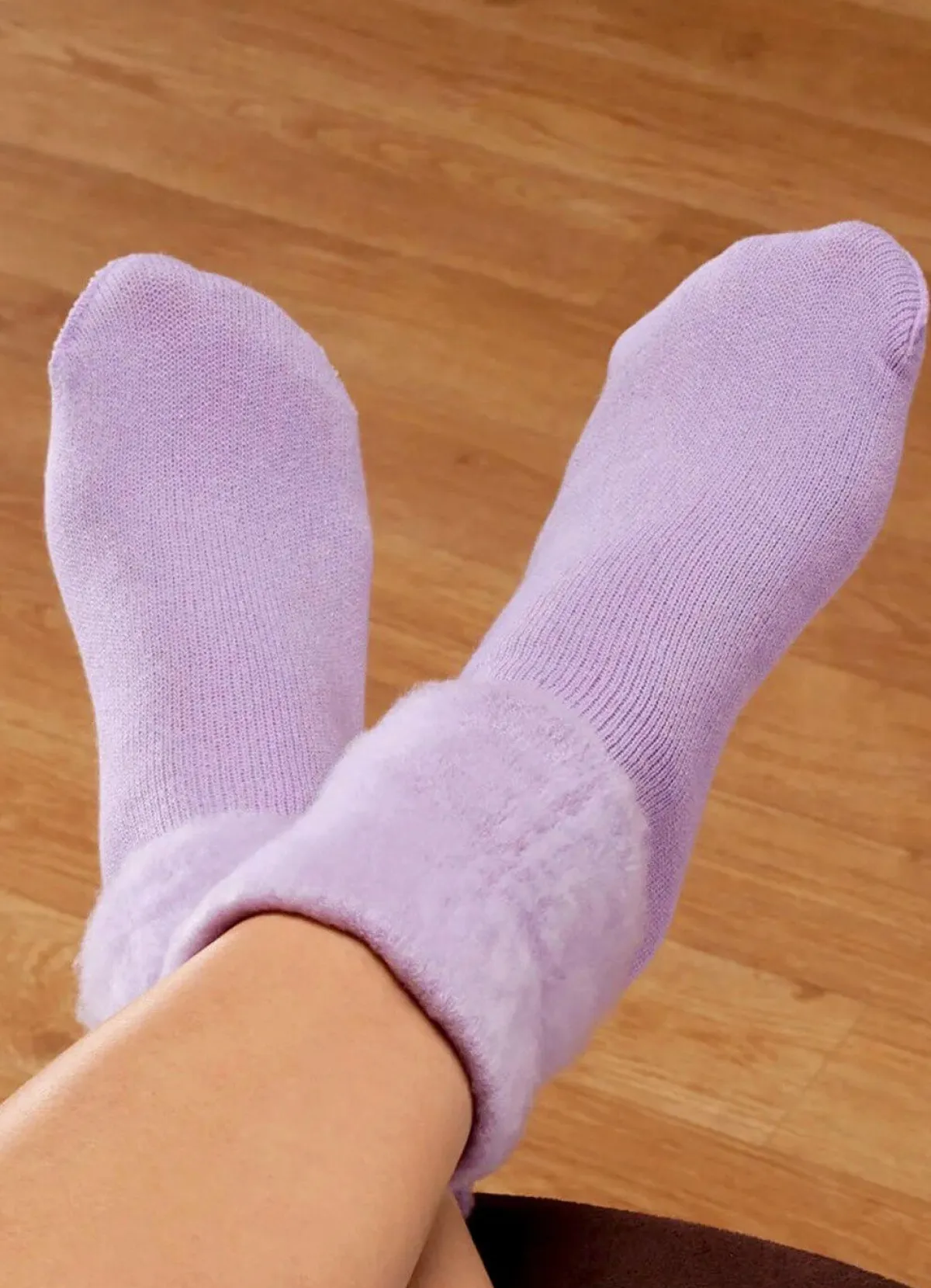 Discount BADER Bettsocken, 3 Paar PINK-HELLBLAU-LAVENDEL