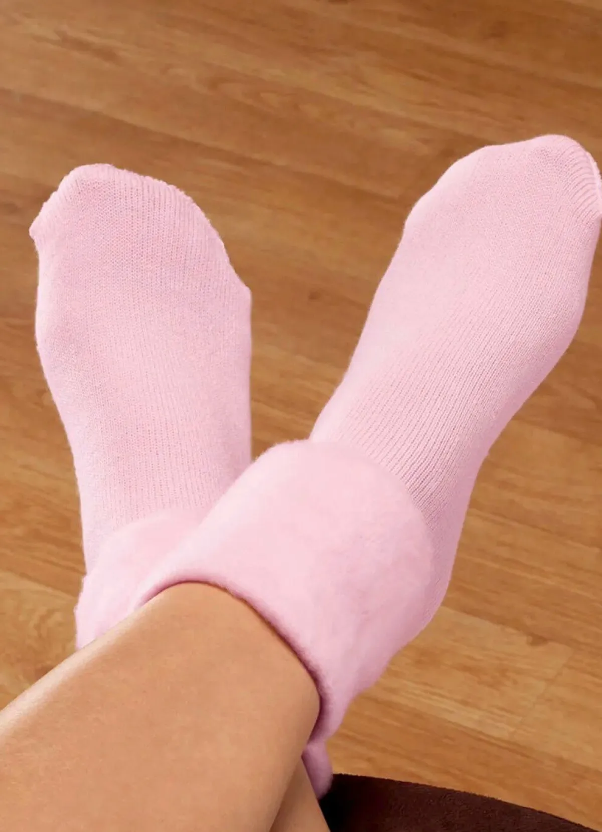 Discount BADER Bettsocken, 3 Paar PINK-HELLBLAU-LAVENDEL