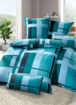 BADER Bettwäsche-Garnitur PETROL