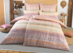 BIBERNA Bettwäsche-Garnitur in Renforcé-Qualität MULTICOLOR