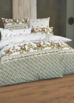 BADER Bettwäsche-Garnitur mit Reißverschluss MULTICOLOR