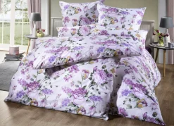Discount BADER Bettwäsche-Garnitur mit Rosenmotiven MULTICOLOR