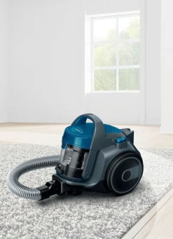 New BOSCH Beutelloser Bodenstaubsauger von BLAU