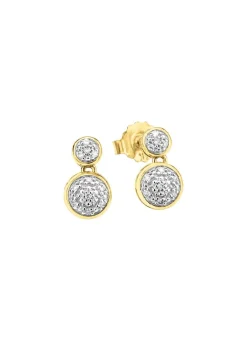 Best BADER Bewegliche Ohrstecker mit Diamanten