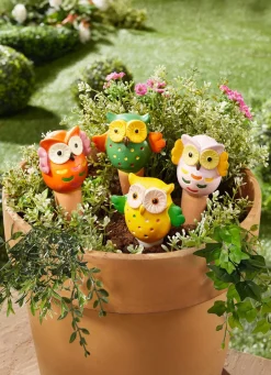 Discount BADER Bewässerungs-Eulen, 4er-Set BUNT