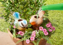 Outlet BADER Bewässerungsvögel, 2er-Set bunt