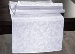 Sale BADER Bügelfreie Tischdecke mit Fleckschutz-Ausrüstung WEISS